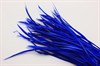 Гусиное перо-биот окрашенное, цвет синий, 150~265x3~4 мм, 1 шт - фото 40364