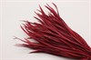 Гусиное перо-биот окрашенное, цвет бордовый, 150~265x3~4 мм, 1 шт - фото 40371