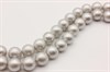 Жемчуг Майорка фактурный, 10 мм,  цвет серый, 1 шт - фото 40508