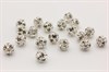 Шар с кристаллами Preciosa Crystal/Black Diamond, цвет основы серебристый, 8 мм 1 шт - фото 41182
