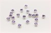 Шатоны пришивные Preciosa Maxima Violet оригинальная оправа - цвет серебро ss16/3,8-4,0 мм 10 шт (Чехия) - фото 41661