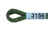 Мулине хлопок Gamma  №3156  цвет зеленый, 8 м, 1 шт 28042 - фото 43256