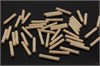 Стеклярус витой Miyuki Twist Beads 12 мм 2022 - Matted Opaque Antique Beige 2,5 гр. (Япония) JP-1481 - фото 43378