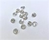 Подвеска  Swarovski 6428 6 мм Crystal Silver Shade 1 шт SW-427 - фото 43405