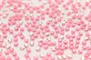 Шатоны пришивные Preciosa Rose Maxima ss16 (3,8-4,0 мм) Neon Pink, оправа крестовая плоская - цвет серебристый, 10 шт (Чехия) PR-1263 - фото 43769