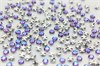 Шатоны пришивные Preciosa Rose Maxima ss16 (3,8-4,0 мм) Crystal Bermuda Blue, оправа крестовая плоская - цвет серебристый, 10 шт (Чехия) PR-1253 - фото 44116