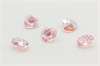 Подвеска Сердце Сваровски 6228 10,3x10 мм Light Rose Shimmer 1 шт SW-513 - фото 44610