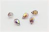Подвеска  Preciosa Drop Pendant(681)  6*10мм  Light Amethyst AB, 1шт (Чехия) 681-5 - фото 44793