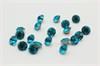 Шатон  хрустальный Preciosa Blue Zircon / Maxima ss29/6.15-6.35 мм 1 шт (Чехия) PR-1305 - фото 44972