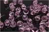 Биконусы хрусталь 6 мм Pink Sapphire 10 шт (Preciosa) PR-1365 - фото 45046