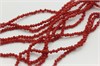 Рондели 2 мм на нити Dark Red Coral, 37 см 33561 - фото 46439