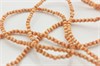 Бусины стеклянные Кошачий глаз, 3 мм, отверстие: 0.5 мм, цвет светло-коричневый, нить 38 см (около 132 шт) (Китай) 34072 - фото 46893