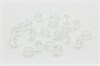 Бусины граненые Fire Polished Olives, 7x5 мм, 00030 - Crystal, 10 шт 34087 - фото 46933