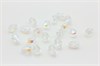 Бусины граненые Fire Polished Pears, 7x5 мм, 00030/28701 - Crystal AB, 10 шт 34088 - фото 46934