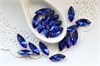 Наветт Aurora 15x7 мм Capri Blue 1 шт (стекло K9) 34475 - фото 47596