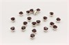 Шатоны пришивные Preciosa Maxima ss12 (3,0-3,2 мм) Amethyst DF цвет оправы серебро, 40 шт. (Чехия) 36856 - фото 51901