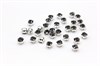 Шатоны пришивные Preciosa Maxima ss12 (3,0-3,2 мм) crystal Ntf цвет оправы серебро, 40 шт (Чехия) 36895 - фото 51939