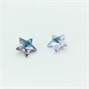 Звездочка Aurora 4745 10 мм Crystal Vitrail Light 1 шт (стекло K9) AU-270 - фото 52097