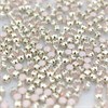 Шатоны пришивные Preciosa Maxima ss12 (3,0-3,2 мм) Rose Opal, цвет оправы серебро, 10 шт (Чехия) PR-270 - фото 53559
