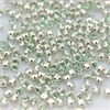 Шатоны пришивные Preciosa Maxima ss12 (3,0-3,2 мм) Chrysolite, цвет оправы серебро, 10 шт (Чехия) 36772 - фото 53565