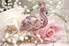 Материалы для создания брошки "Королевский фламинго" - фото 9974